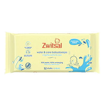 Resultaten Zwitsal Water & Care babydoekjes